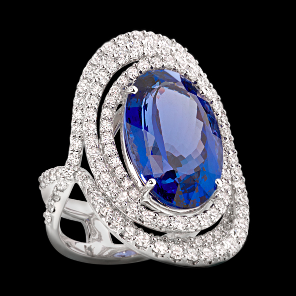 massimo raiteri exclusive jewellery gioielli diamond diamanti sapphire zaffiro anello diamanti