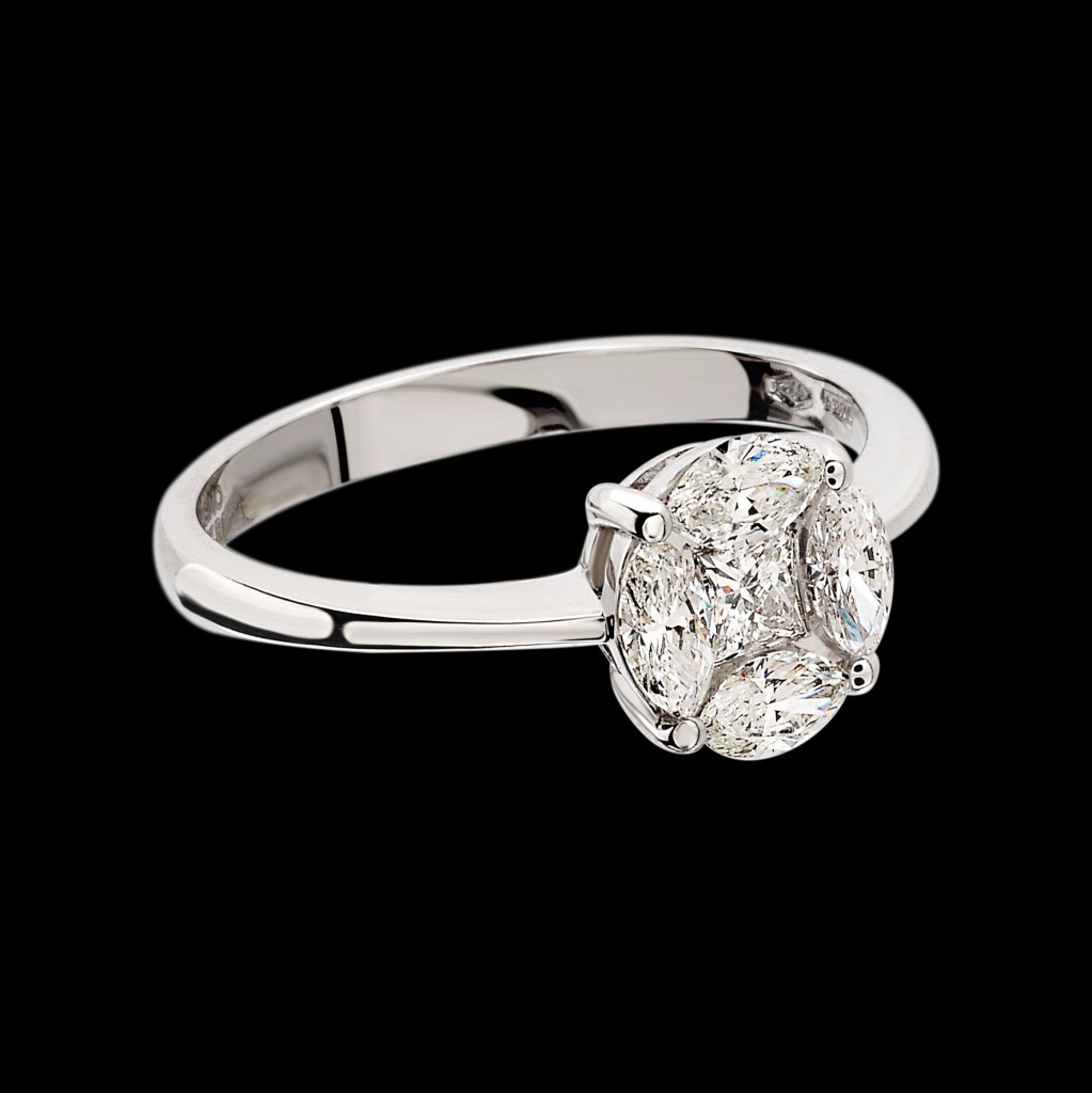 Massimo Raiteri exclusive jewellery diamonds diamanti ring anello engagement wedding solitario trilogy infinity