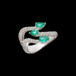 Massimo Raiteri exclusive jewelry fashion design ring bracelet anello diamanti bracciale moda unico unici high emerald smeraldi colombia