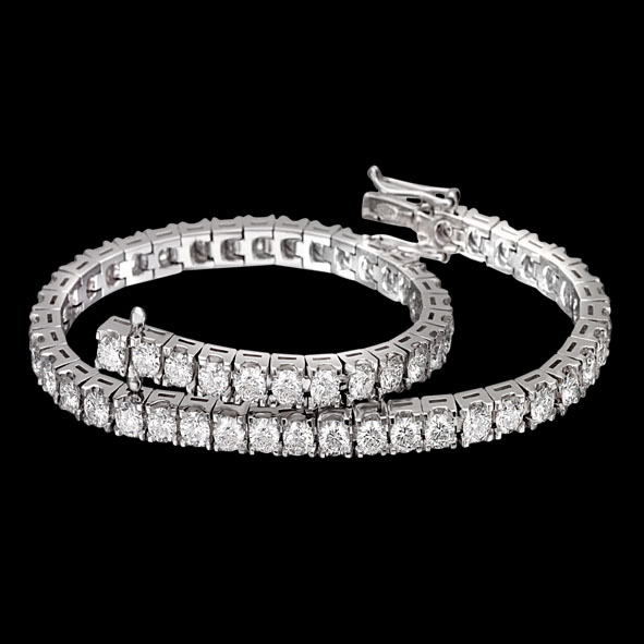 massimo raiteri jewellery gioielli jewelry diamond diamanti tennis bracciale braccialetto bracelet classic classico