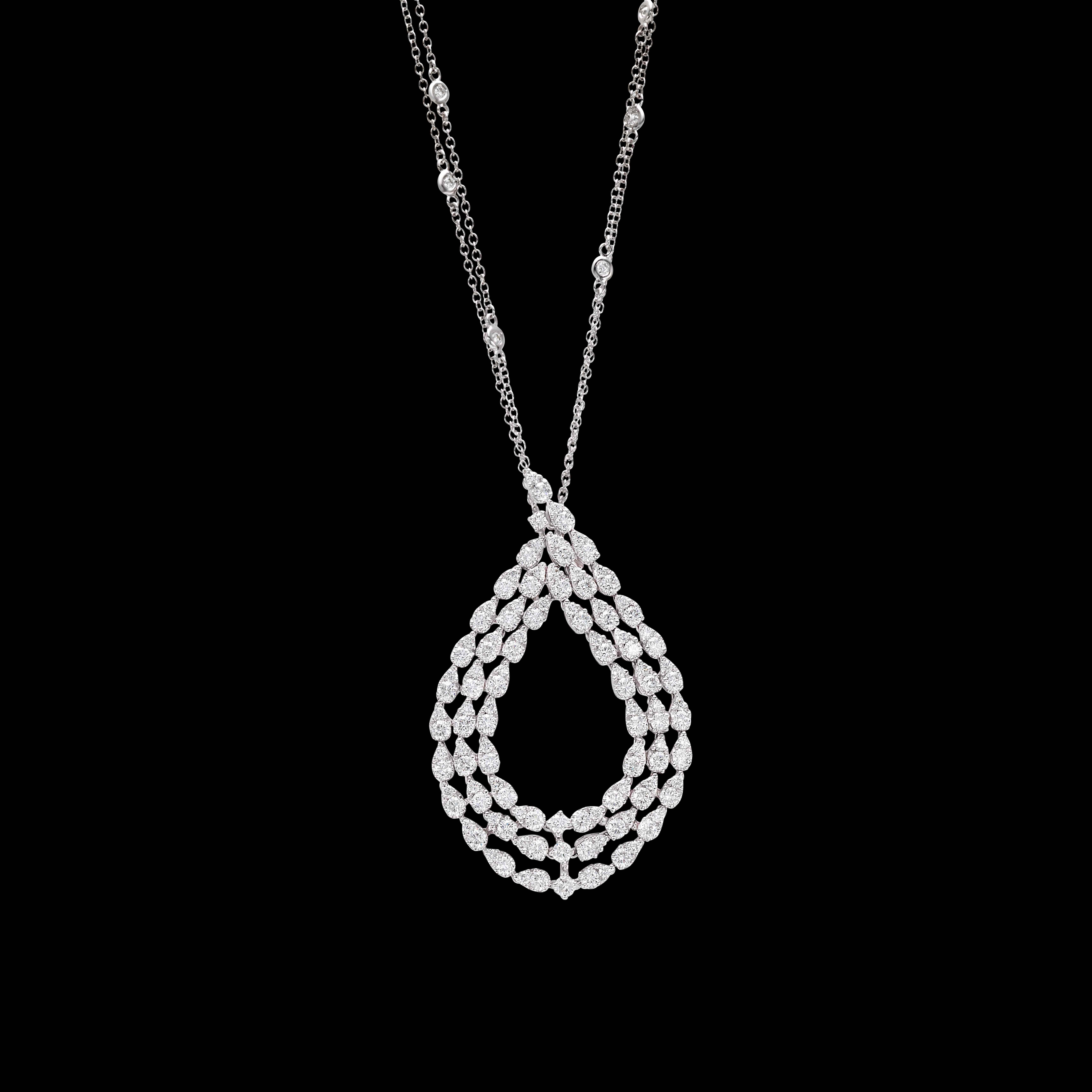 massimo raiteri exclusive jewellery diamond diamanti necklace girocollo collana