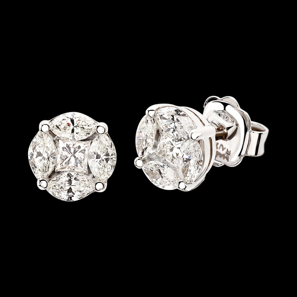 Massimo Raiteri exclusive jewellery diamonds diamanti ring anello engagement wedding solitario trilogy infinity earring orecchini