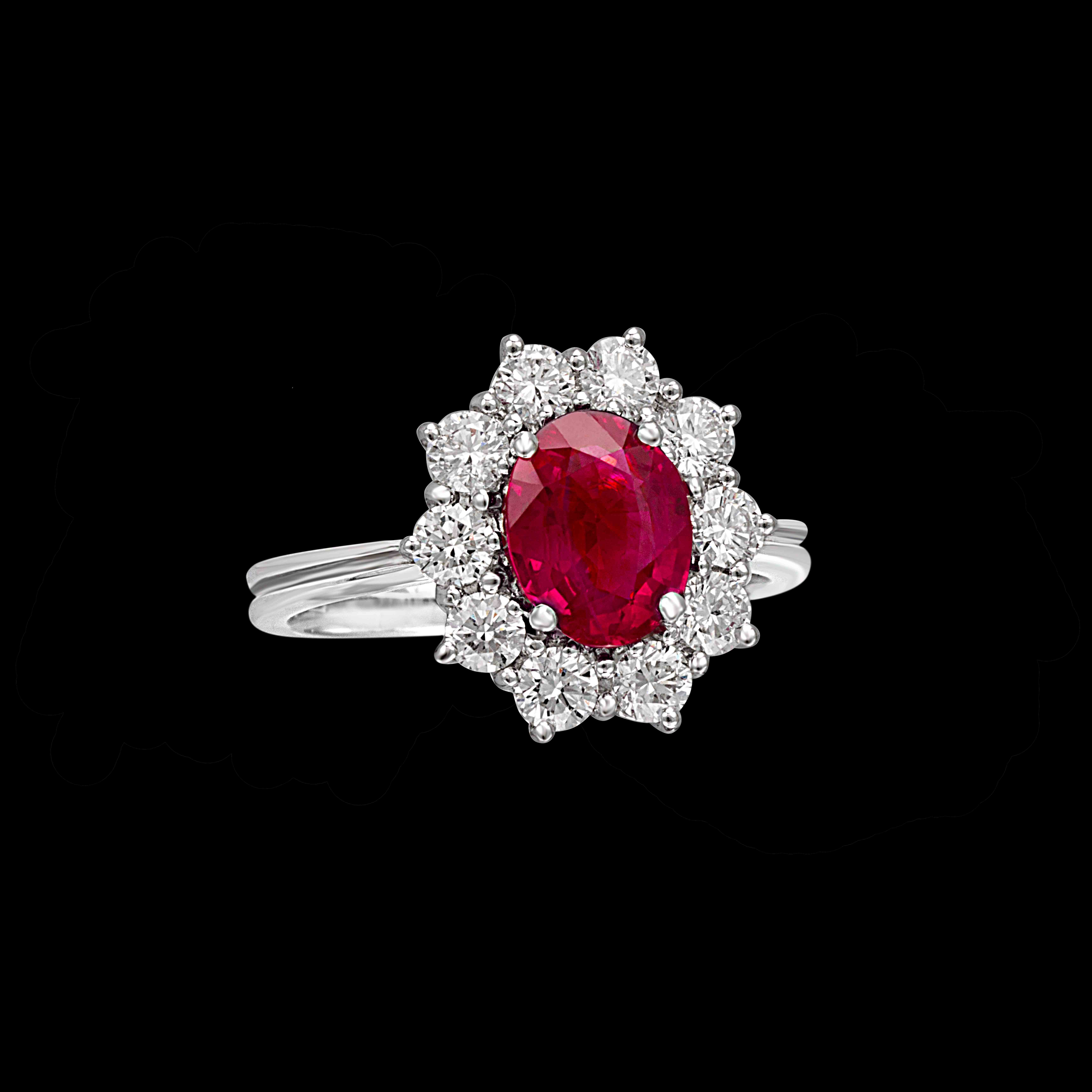 AN 2835 RB anello contorno rubino massimo raiteri exclusive jewellery ruby diamonds