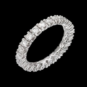 massimo raiteri jewellery jewelry diamond diamonds diamante diamanti anello ring fedina giro eternity classic classico