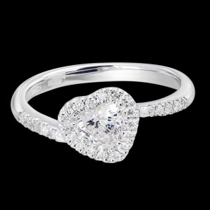AN3165BR massimo raiteri jewellery gioielli anello ring jewelery solitar solitario diamanti diamond heart cuore fidanzamento