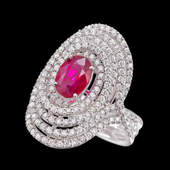 massimo raiteri exclusive jewellery gioielli ring diamond diamanti ruby rubino
