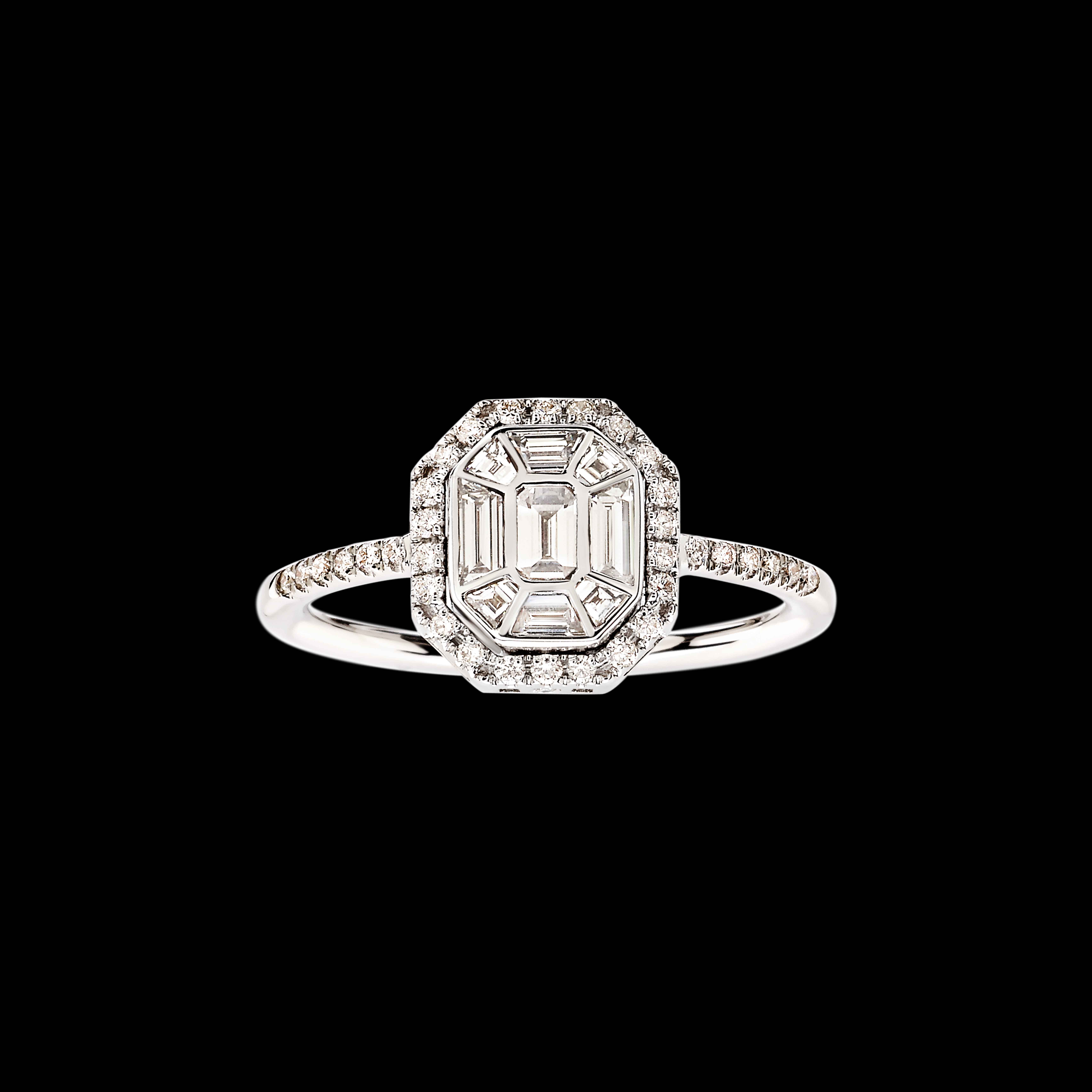 Massimo Raiteri exclusive jewellery diamonds diamanti ring anelli anello emerald cut fancy diamonds diamanti taglio smeraldo anello anelli gioiello solitari solitar engagement wedding fidanzamento