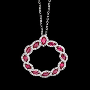 massimo raiteri exclusive jewellery gioielli diamanti diamond necklace rubini ruby