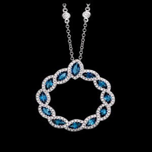 massimo raiteri exclusive jewellery gioielli diamanti diamond necklace sapphire zaffiri collana