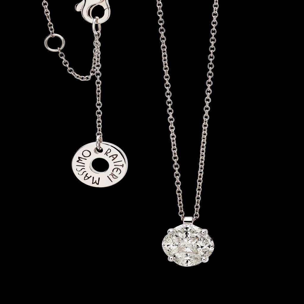 Massimo Raiteri exclusive jewellery diamonds diamanti ring anello engagement wedding solitario trilogy infinity necklace girocollo ciondolo