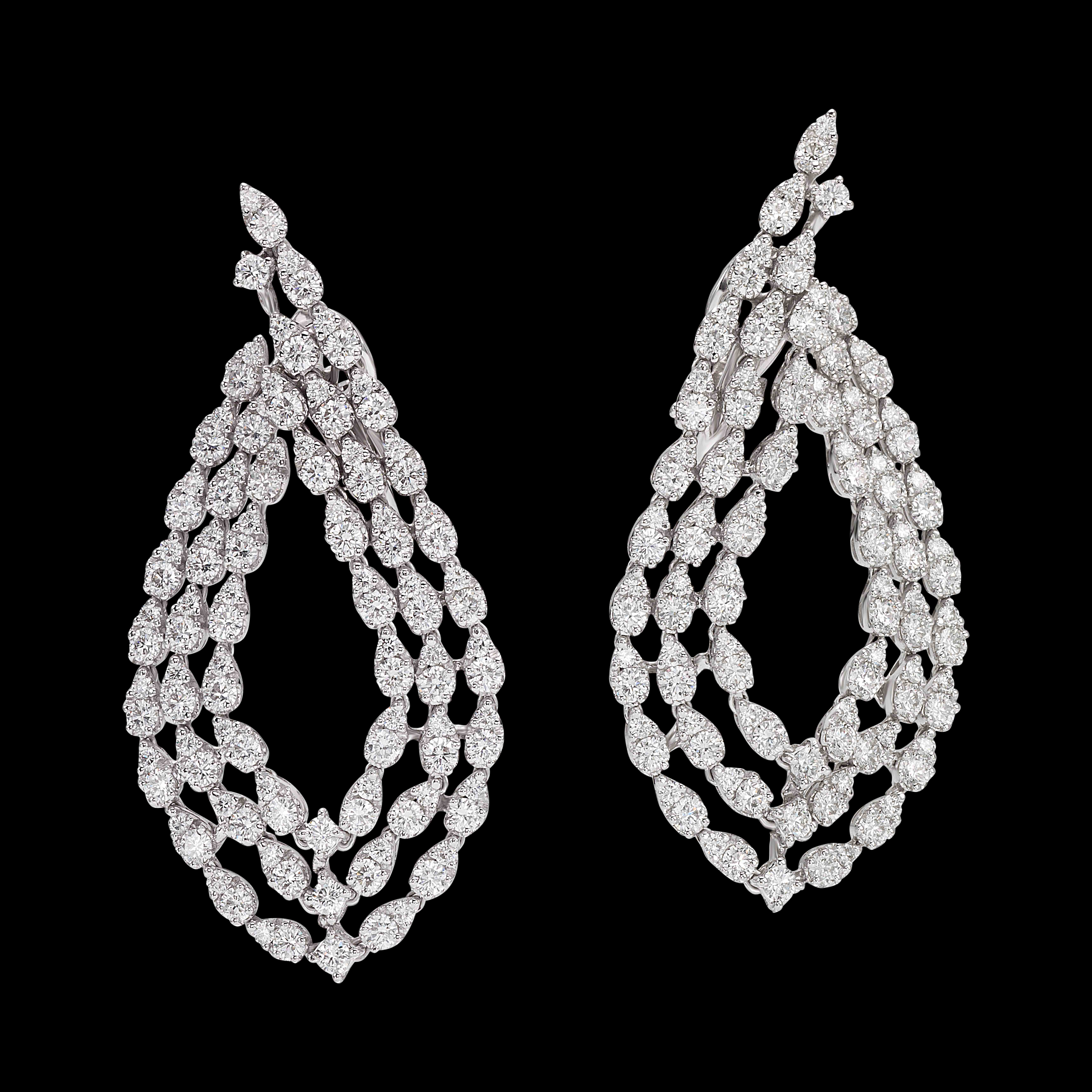 massimo raiteri exclusive jewellery gioielli diamond diamanti diamonds earring orecchini classic classici